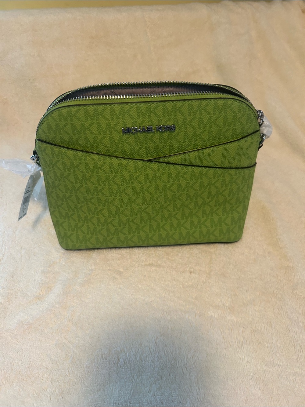 Gorgeous Brand new Michael Kors Green Signature Crossbody Bag